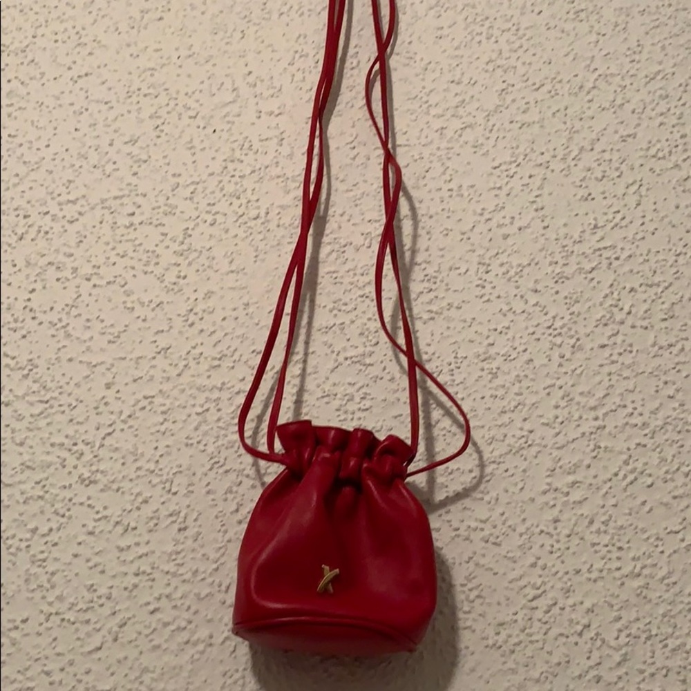 Red genuine leather Palsha Picasso